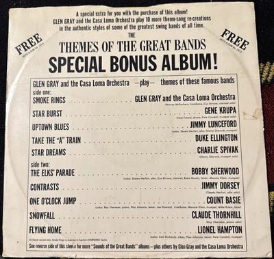 "Themes of The Great Bands",Capital,US LP Special Bonus Album,1961 - Image 1 of 4