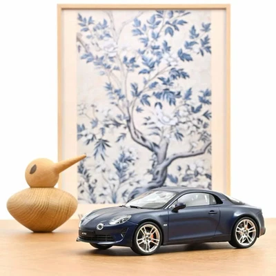 NOREV 1/18 Alpine A110 S 2025 Matte Storm Blue Diecast Model Car 185444 - Image 1 of 3