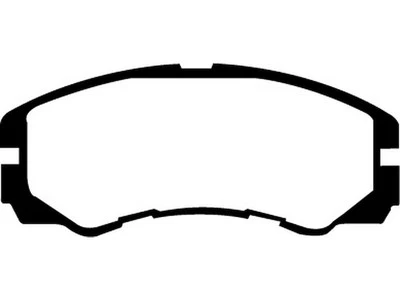 Juego de pastillas de freno delanteras para Isuzu Trooper 1992-2002 EBC 58528DFVK 1993 1994 1995 Foto 1 de 4