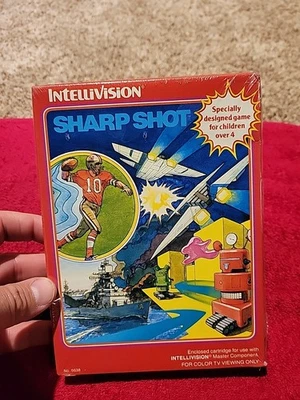 NOS Factory Sealed SHARP SHOT Intellivision Video Game Mint A+ RARE - Image 1 of 4