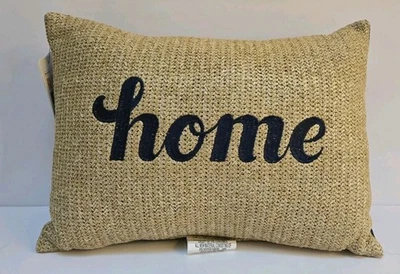 Nueva almohada Williams Sonoma interior/exterior azul marino Foto 1 de 4