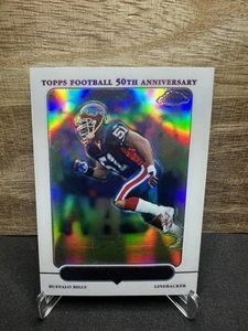 2005 Topps Chrome Refractor #131 Takeo Spikes Bills Card - Picture 1 of 2