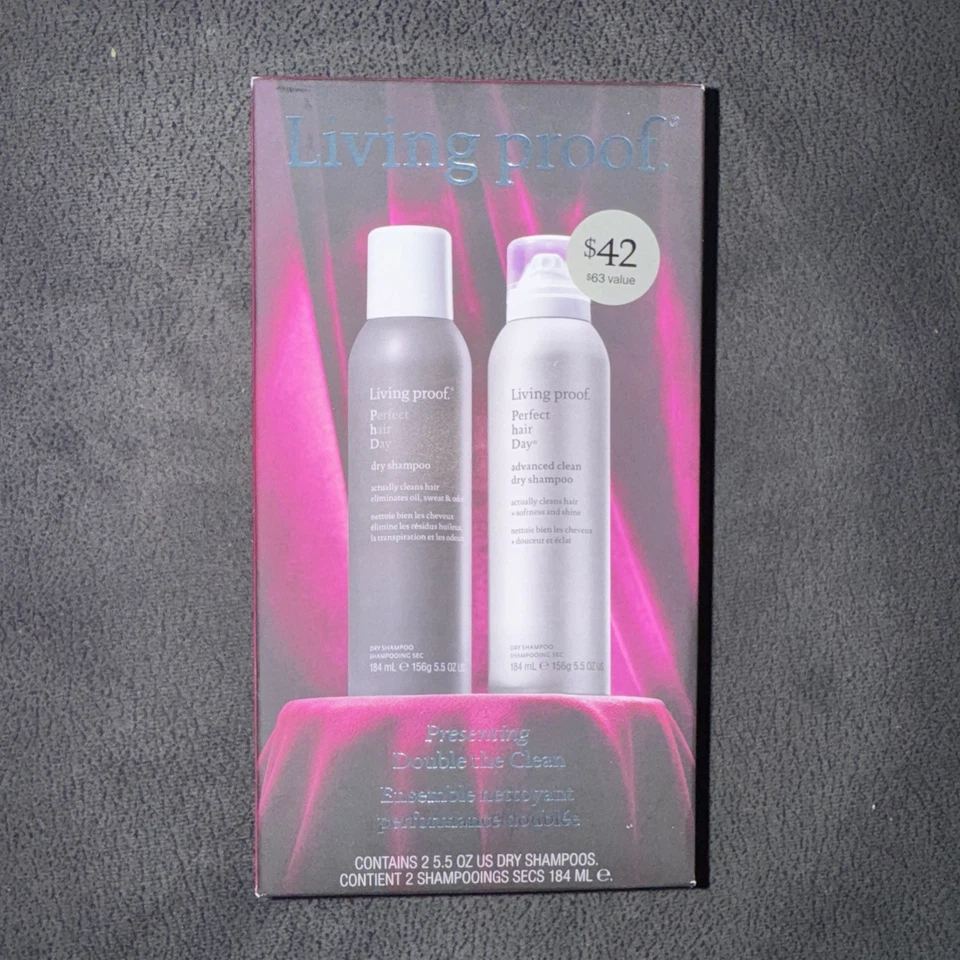 Kit de vacaciones Living Proof Double the Clean Foto 1 de 1