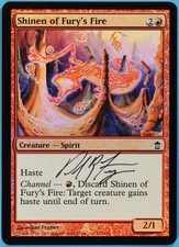Shinen of Fury's Fire FOIL Saviors of Kamigawa NM  (s2172) ABUGames