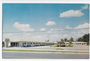 Leesburg FL North City Motel 1225 N 14th St Florida Vintage Postcard - Picture 1 of 1