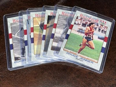 1991 Impel Olympic Games Card Lot Bruce Jenner and More Olympics Trading Cards - Imagem 1 de 4