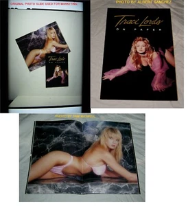 TRACI LORDS AUF PAPIER 4 x 5 TRANSPARENZ FÜR OSP MAGAZIN Scott Lockwood Studios - Bild 1 von 7