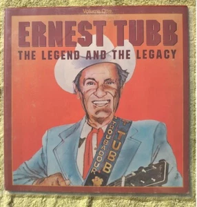 LP Vinyl - ERNEST TUBB - The Legend And The Legacy Vol 1 w/ Willie Nelson +  - Picture 1 of 4
