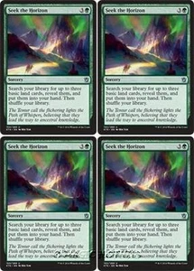 MTG - 4x SEEK THE HORIZON - Khans of Tarkir (U) - Picture 1 of 1