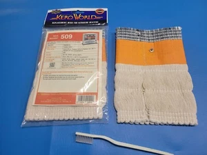 KEROSUN RADIANT 10 (N,O) 101, 40 (A-D) RF111 KEROSENE HEATER WICK, BRUSH & GUIDE - Picture 1 of 11