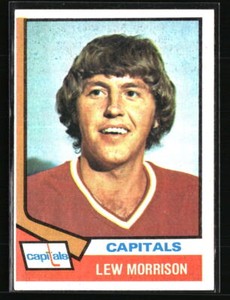 Lew Morrison 1974 Topps #125  Hockey Card