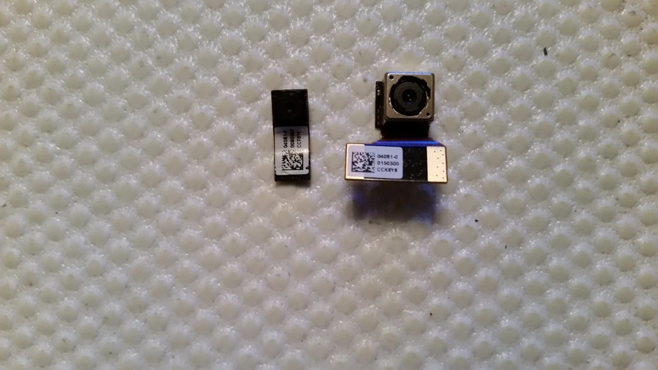 GENUINE WEBCAM CAMERAS FRONT & REAR FOR 10.1" ASUS MEMO PAD ME301T TABLET - Image 1 of 2