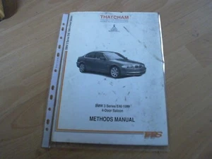 Thatcham Manuale Riparazione Carrozzeria BMW Serie 3 E46 1999 in poi - Foto 1 di 2