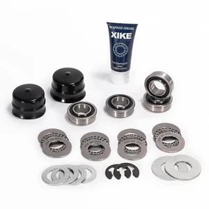 Kit de rodamientos de rueda delantera y dirección de 3/4" para modelos de cortadoras de césped Craftsman - Imagen 1 de 6