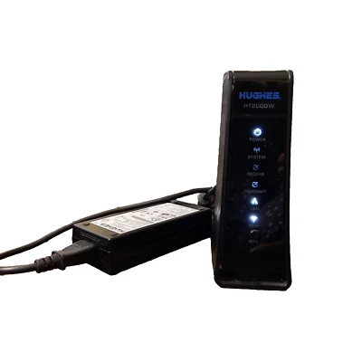 HughesNet HT2000W Satellite Dual Band 2.4Ghz-5Ghz Internet Modem Router - Image 1 of 3