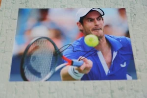 ORIGINAL Autogramm von Andy Murray. pers. gesammelt 100% ECHT. GROSSFOTO - Bild 1 von 1
