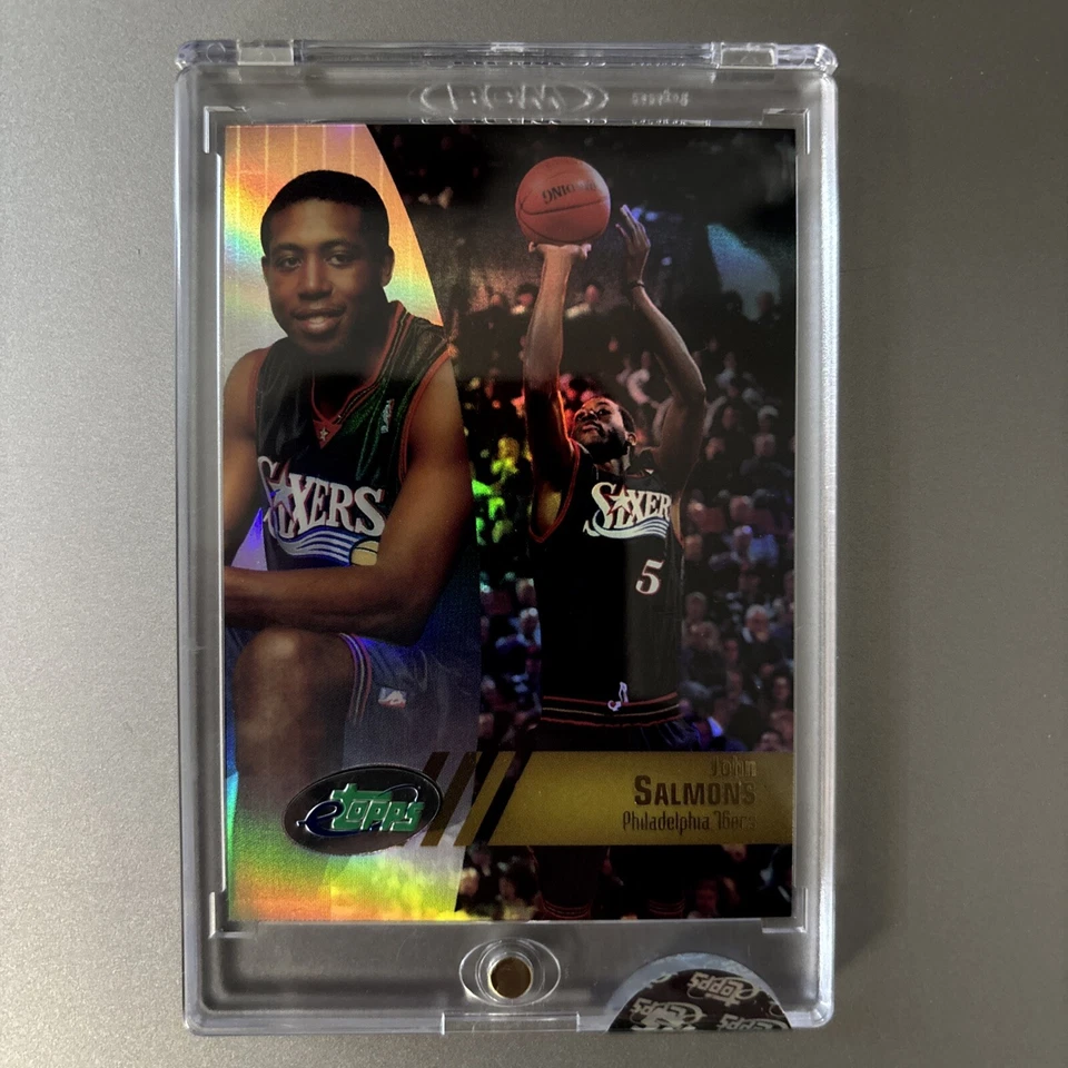 Topps eTopps 2002 refractor John Salmons novato #55 Foto 1 de 2