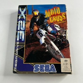 Motocross Champions (SEGA Mega Drive 32x, 1995 PAL) Complete With Manual CIB