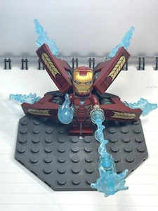 LEGO Marvel Iron Man Mark 50 w/Wings Minifigure sh497as (76107) - New Condition - Picture 1 of 8