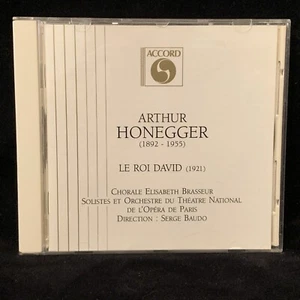 HONEGGER Le Roi David - SERGE BAUDO 1962 - ACCORD CD 1989 france - Picture 1 of 3