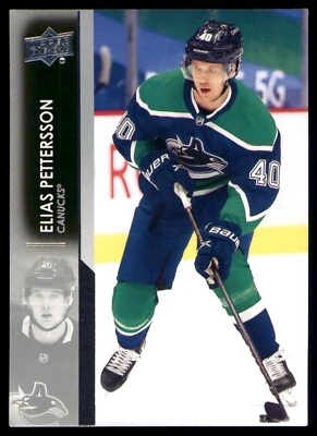 2021-22 Upper Deck Series 1 - Elias Pettersson #179 - Image 1 of 2