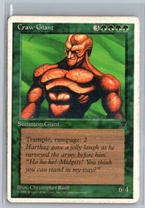 Craw Giant Chronicles Uncommon – MTG Magic the Gathering Card - Picture 1 of 2
