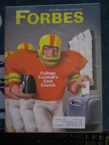 Forbes Magazine November 1976 College Football's Cost Crunch - Picture 1 of 1