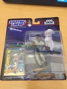 Figurina MLB SLU 1999 Starting Lineup KEN GRIFFEY JR. Seattle Mariners nuova con scatola - Foto 1 di 2