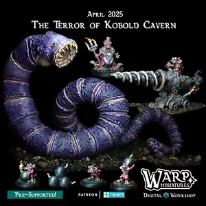 The Terror of Kobold Cavern (x7)/TTRPG/Dungeons and Dragons/Wargaming/Warp - Imagen 1 de 5
