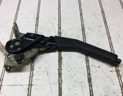 86-89 Toyota Celica alça de freio de estacionamento emergência preta genuína usada fabricante de equipamento original - Imagem 1 de 4