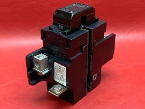Pushmatic Bulldog Gould ITE Siemens P250 2 Pole 50 Amp Circuit Breaker - Picture 1 of 6