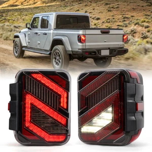 New Design LED Tail Light For Jeep Gladiator JT 2020-2023 Turn Signal Brake Lamp - Picture 1 of 16