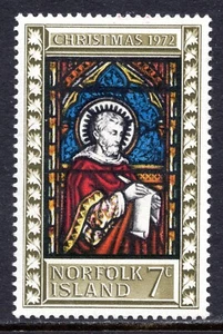 1001 - Norfolk Island - Christmas 1972 - MNH Set - Picture 1 of 2