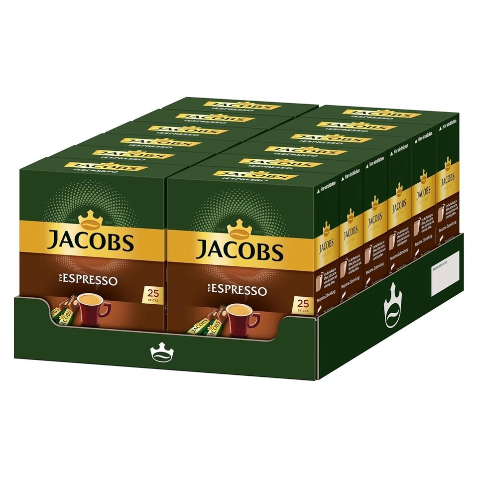 Jacobs Typ Espresso Pack 12 SOLUBLE Coffee - Instant Coffee - Instant Coffee - 2 - Bild 1 von 4