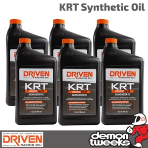 6 x Driven Racing Oil KRT Synthetic Kart Karting 0W20 Engine Oil - 946ml - Picture 1 of 1