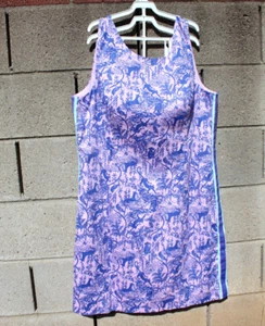 Lilly Pulitzer Sommerkleid 15 x 16 rosa lila ärmellos Muttertag ANGEBOT NEU - Bild 1 von 6