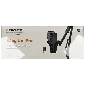 COMICA EJoy Uni Pro Wireless USB Microphone With Microphone Stand - New, Sealed - Picture 1 of 8