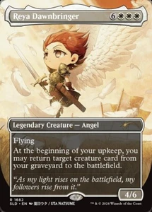 Reya Dawnbringer RAINBOW FOIL - Secret Lair Drop SLD - 1682 - Li'l Legends - Imagen 1 de 2
