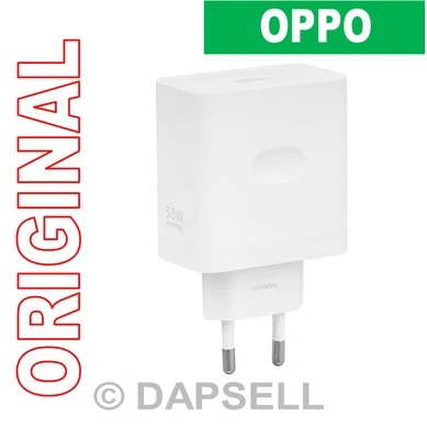Oppo Caricabatterie Original Vcb3hd 33w Supervooc Per Oneplus Nord Ce 2 Lite 5g - Immagine 1 di 4