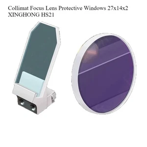 Pistola de soldadura láser lente de enfoque colimat protección ventanas 27x14x2 XINGHONG HS21 - Imagen 1 de 17