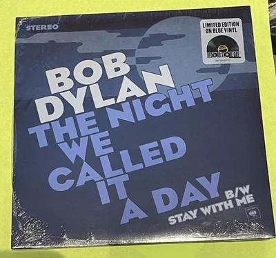 Bob Dylan  The Night We Called It A Day  RSD 2015  Blue Vinyl  SEALED  MINT - Image 1 of 2