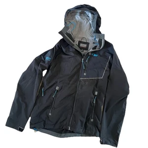Giacca Trailbreaker Outdoor Research uomo piccola con cappuccio guscio morbido impermeabile usata in ottime condizioni - Foto 1 di 14