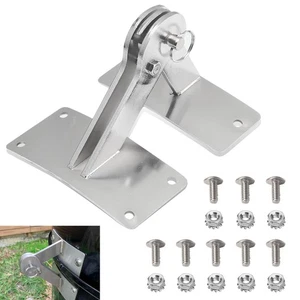Stainless Hinge Gasket Kit Compatible with Weber Smokey Mountain WSM Smoker G... - Picture 1 of 7