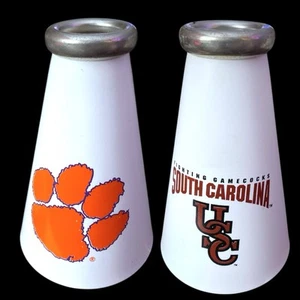 Clemson Tigers Carolina del Sur Gamecock Fútbol Miniatura Megáfono Decoración de Pared - Imagen 1 de 6