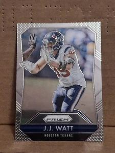 2015 JJ WATT PANINI PRIZM NFL KARTE #99 HOUSTON TEXANS WISCONSIN CARDINALS  - Bild 1 von 2