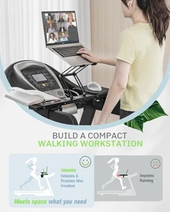 Laufband Schreibtisch Aufsatz, Universal Laufband Laptop Halter Höhenverstellbar... - Bild 1 von 6