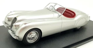 Cult 1/18 Scale Resin CML008-4 - Jaguar XK120 OTS Roadster - Metallic Silver - Picture 1 of 5