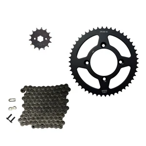 Cadena de transmisión JT 428x118 y piñones 14/50 para Honda CRF100F se adapta a modelos 2004-2013 - Imagen 1 de 4