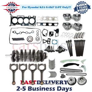G4KF 2.0T Engine Rebuild Kit Crankshaft Con Rod Timing For Hyundai Coupe Genesis - Picture 1 of 15