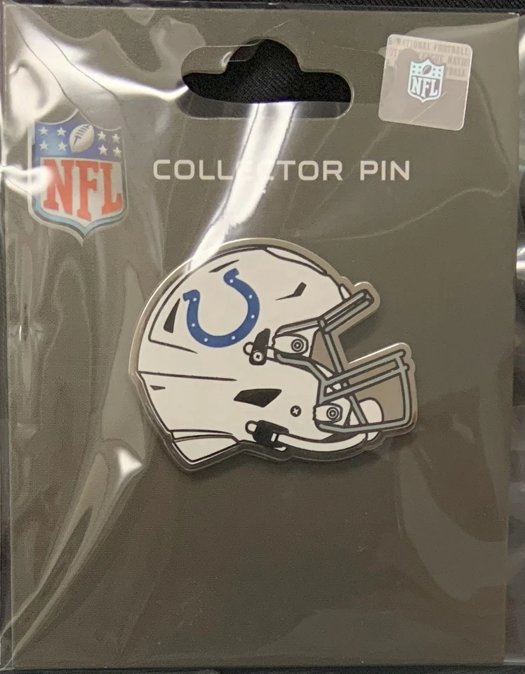 INDIANAPOLIS COLTS HELMET LAPEL COLLECTOR PIN NEW WINCRAFT - Image 1 of 1